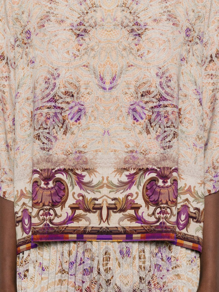 Pierre Louis Mascia Shirts Pink Silk