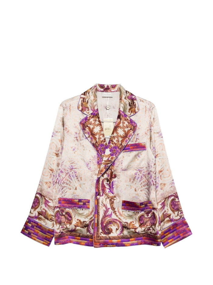 Pierre Louis Mascia Jackets Pink Silk