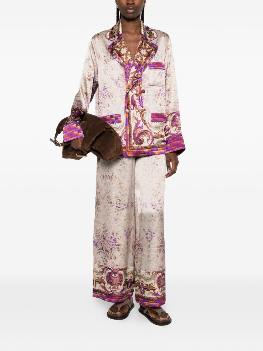 Pierre Louis Mascia Jackets Pink Silk