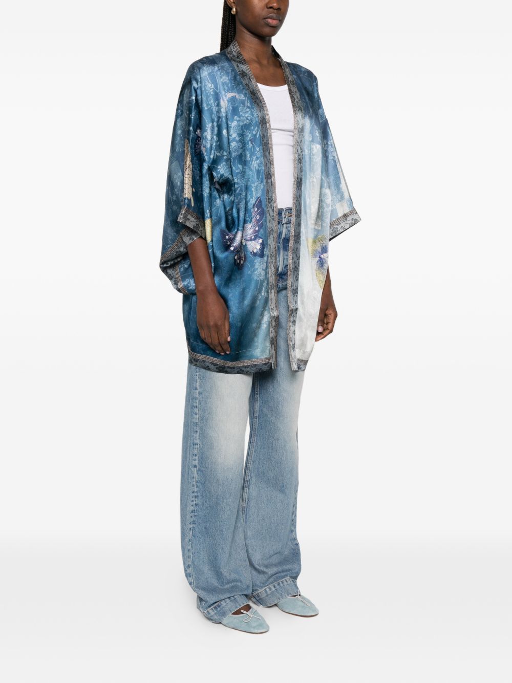 Pierre Louis Mascia Dresses Clear Blue Silk
