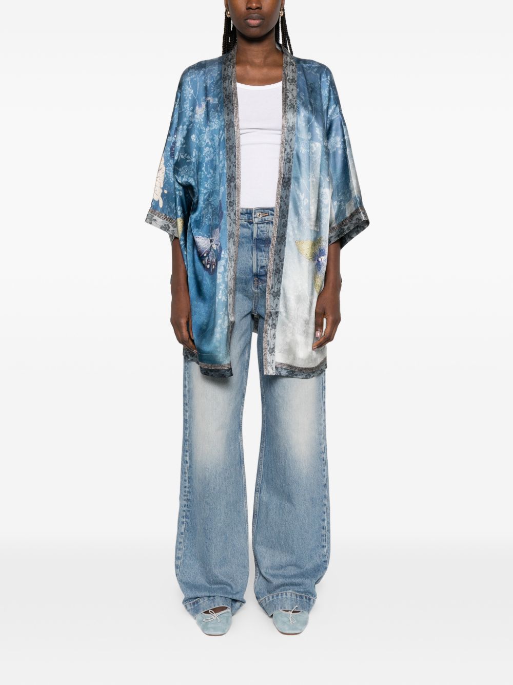Pierre Louis Mascia Dresses Clear Blue Silk