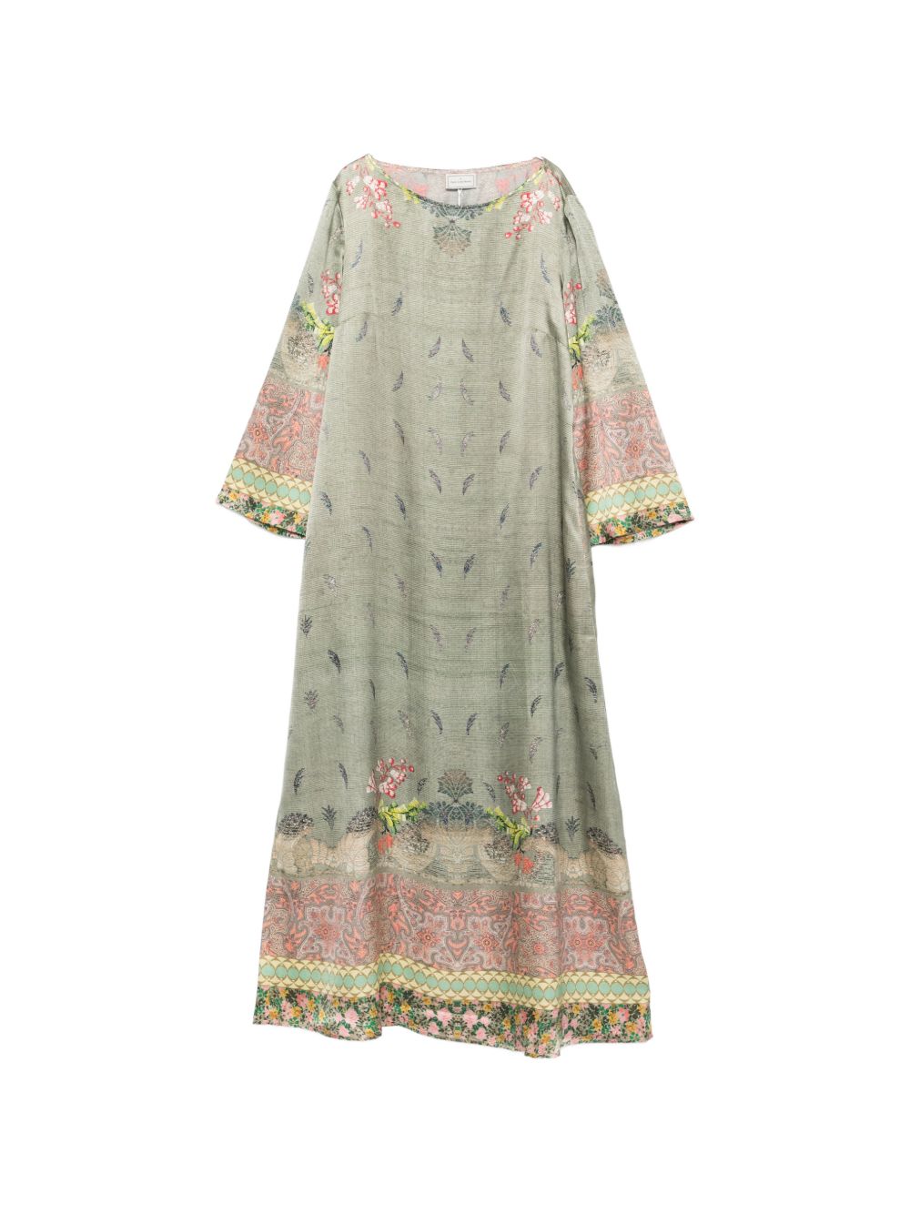 Pierre Louis Mascia Dresses Kaki Silk