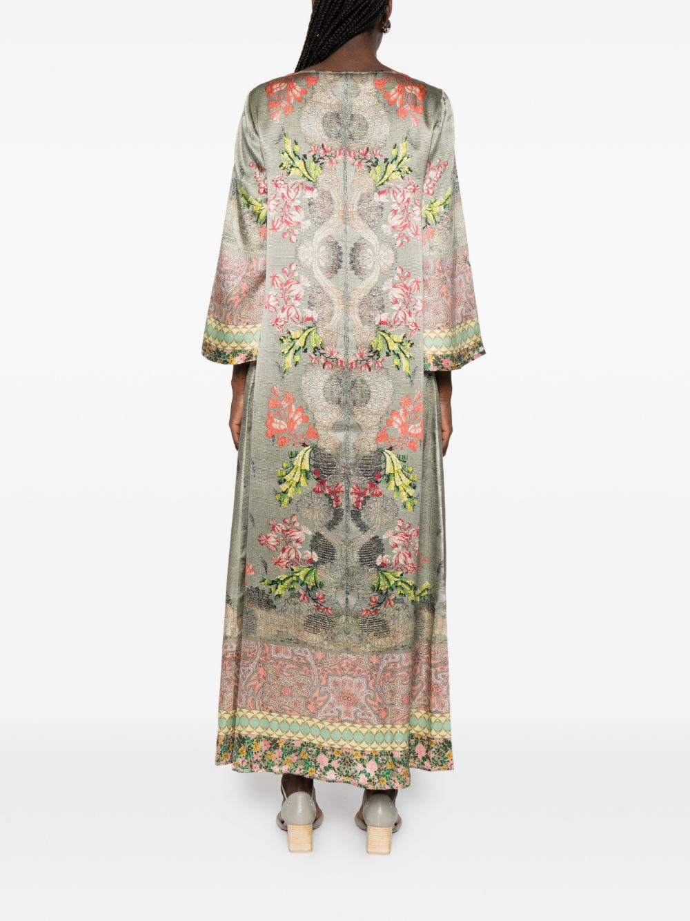 Pierre Louis Mascia Dresses Kaki Silk
