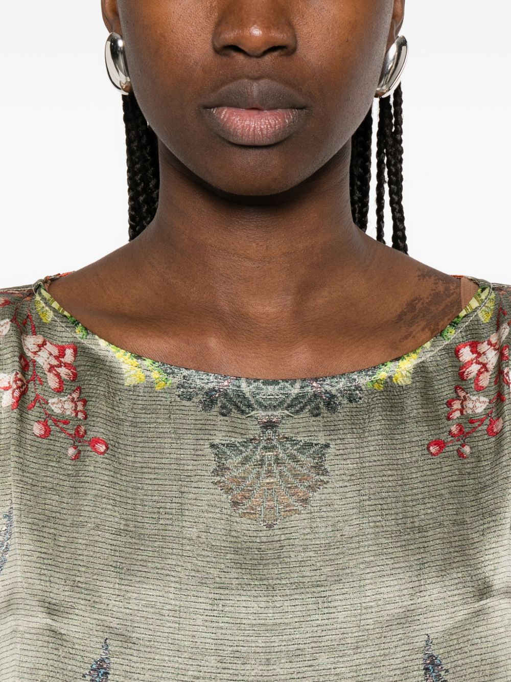 Pierre Louis Mascia Dresses Kaki Silk