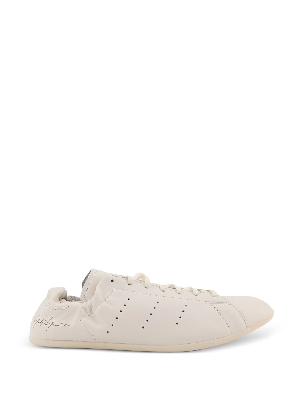 Y-3 Sneakers White Rubber 100 % Calf Suede