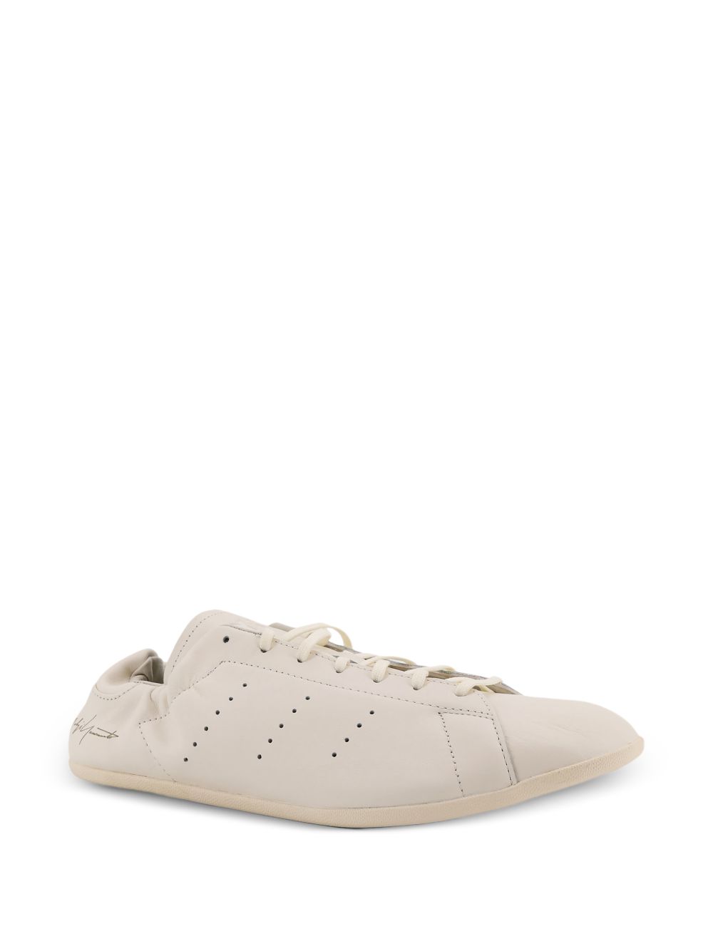 Y-3 Sneakers White Rubber 100 % Calf Suede