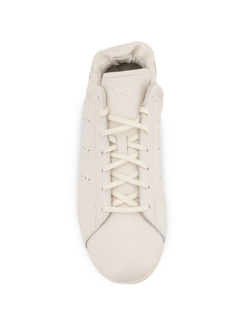 Y-3 Sneakers White Rubber 100 % Calf Suede