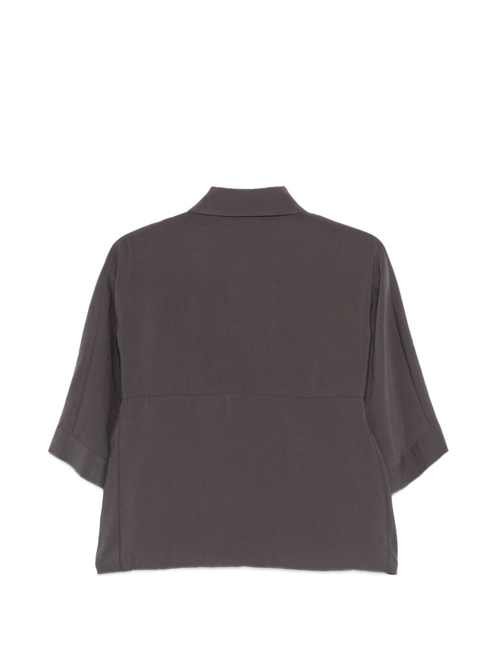 Alysi Shirts Grey Modal Polyester