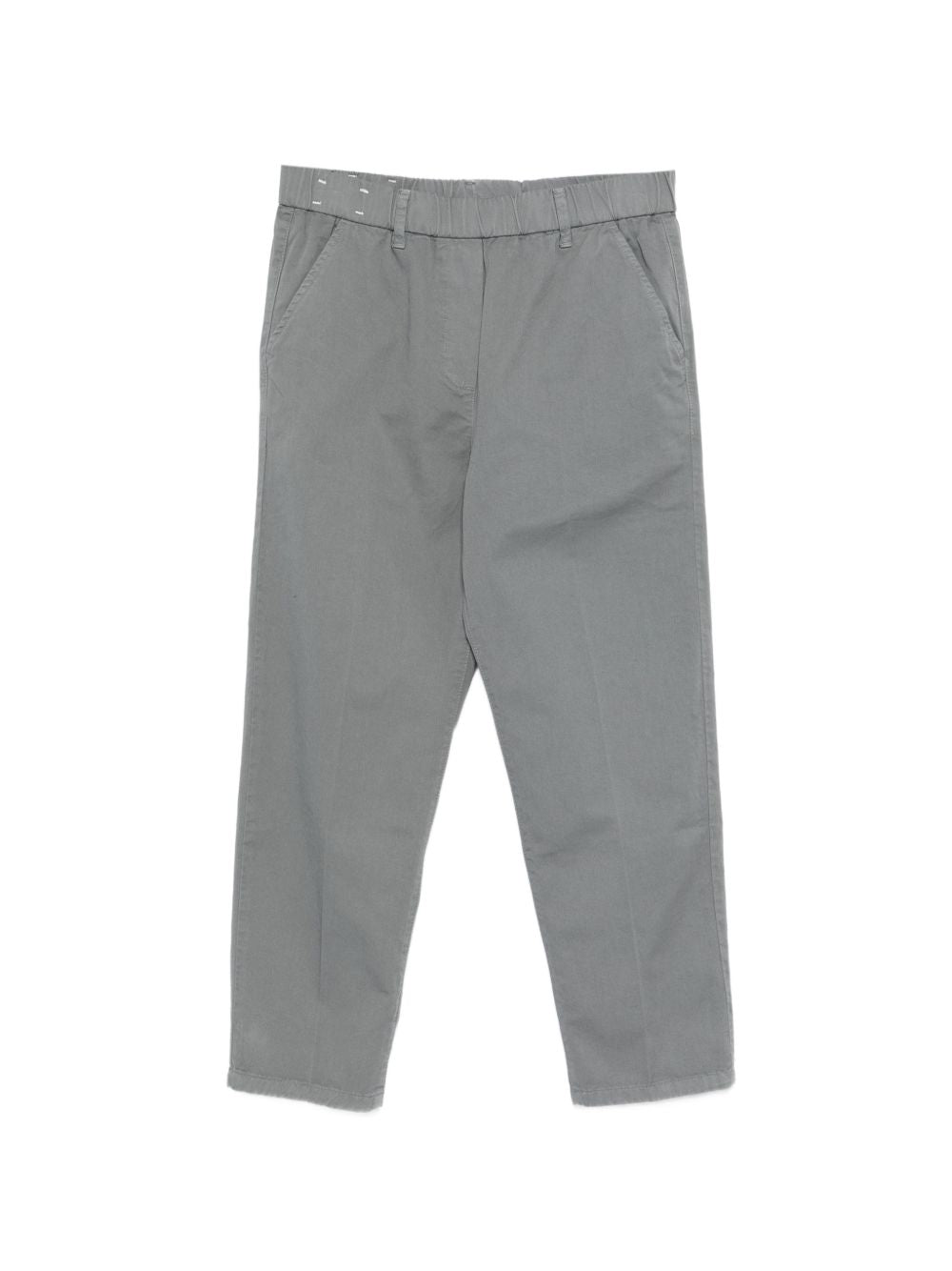 Alysi Trousers Grey Cotton