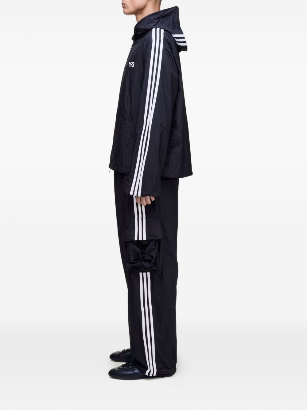 Y-3 Sweaters Black Polyamide