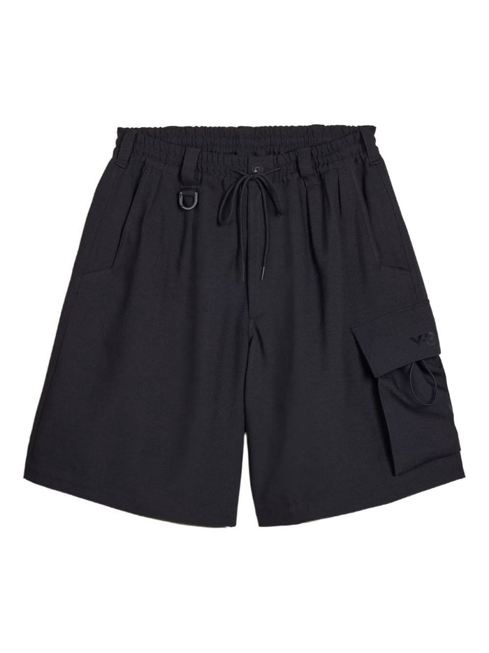 Y-3 Shorts Black Polyester