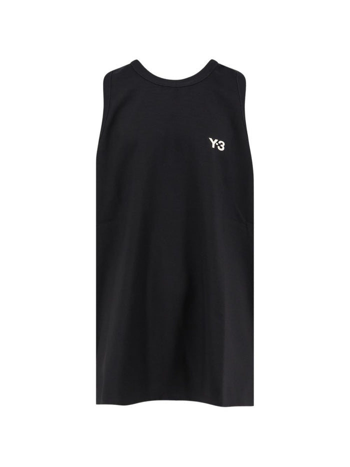 Y-3 Top Black Polyester
