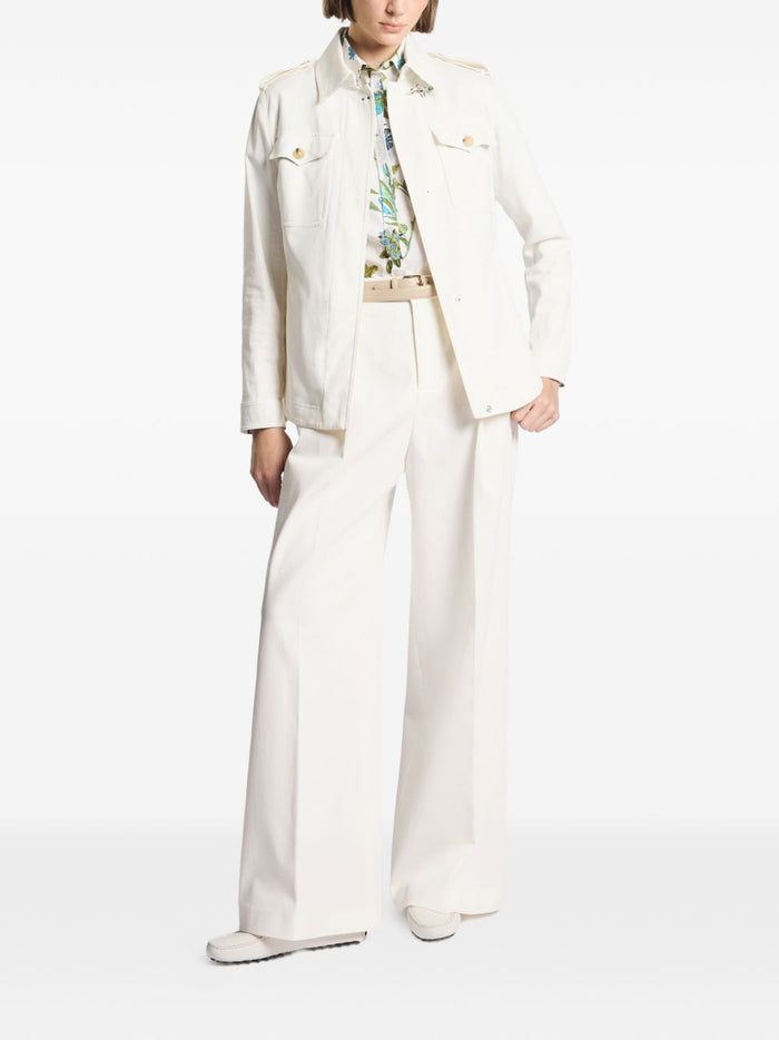 Fay Jackets White Spandex/elastane Cotton9
