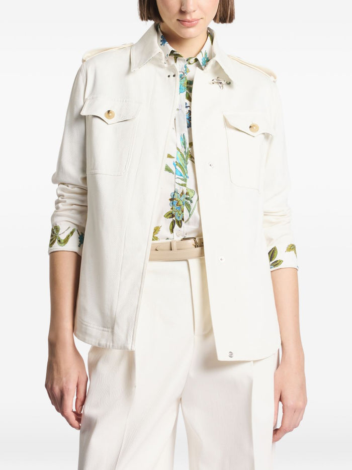 Fay Jackets White Spandex/elastane Cotton9