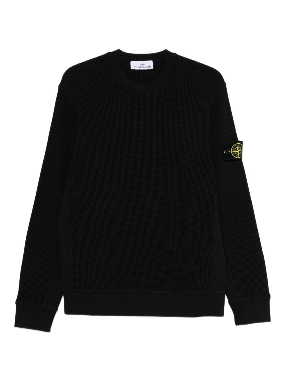 Stone Island Sweaters Black Cotone
