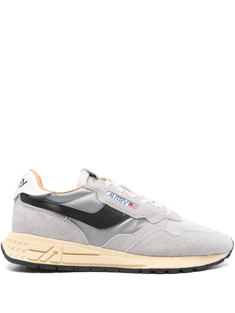 AUTRY Sneakers Silver Outer: Calf Suede