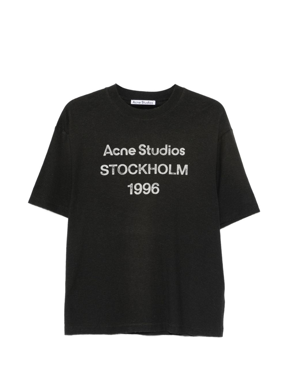 Acne Studios T-Shirts And Polos Black Cotton