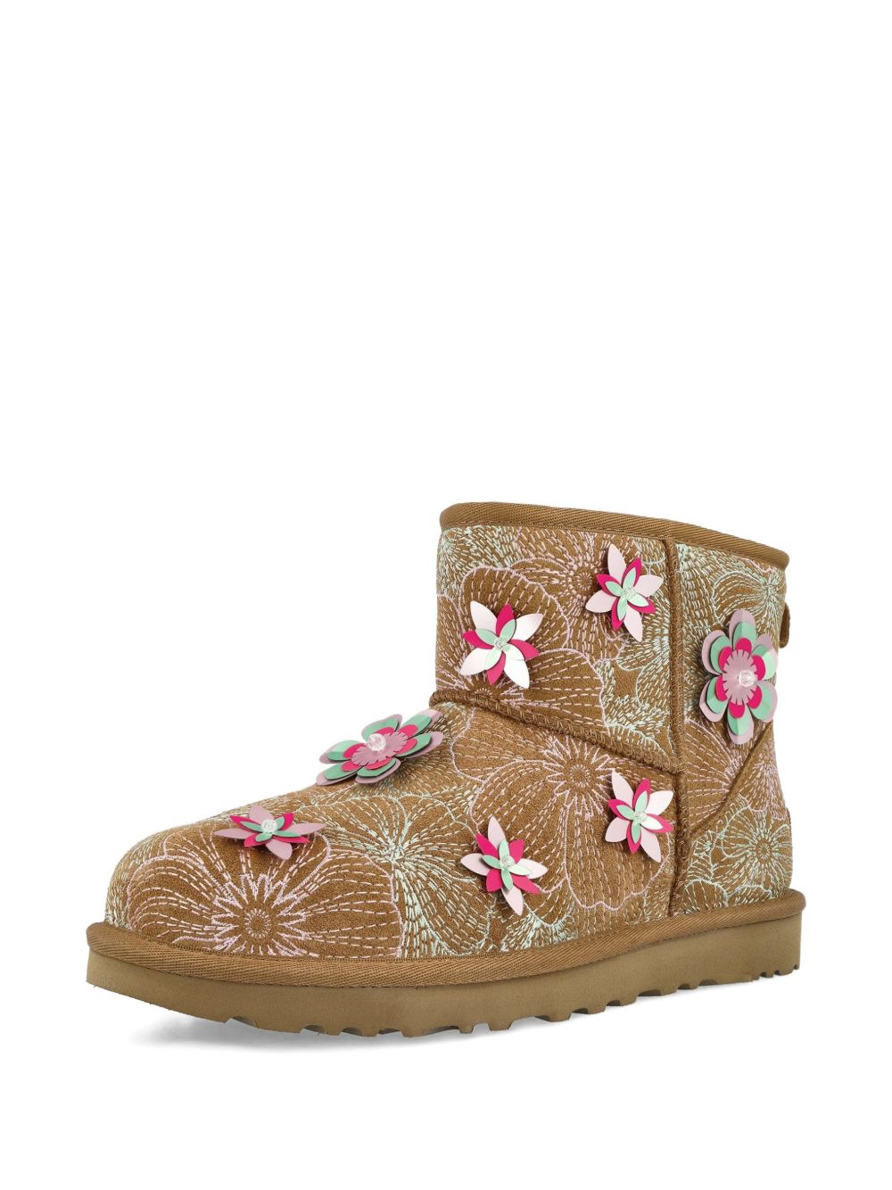 UGG Boots Beige Recycled Wool