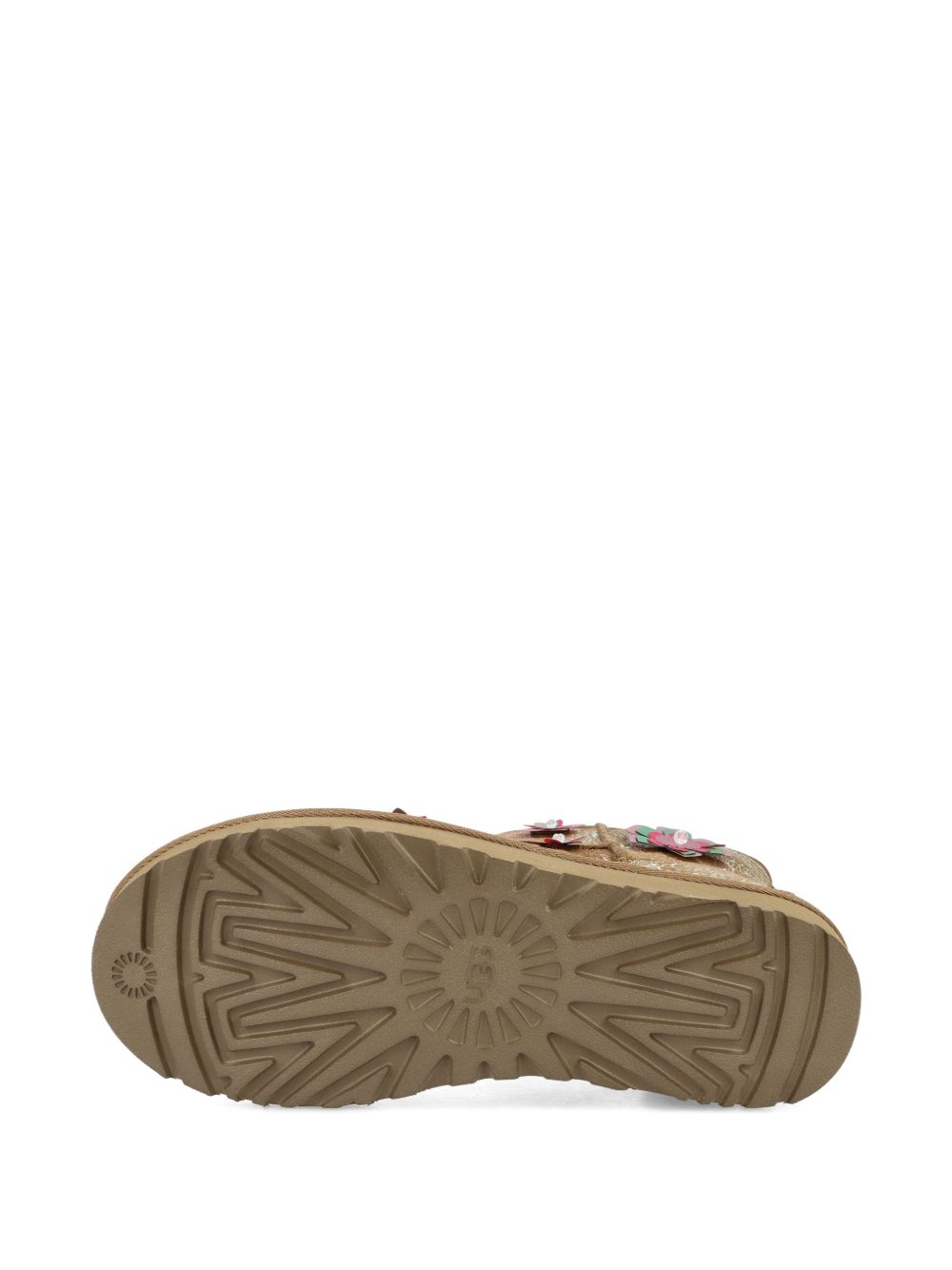 UGG Boots Beige Recycled Wool