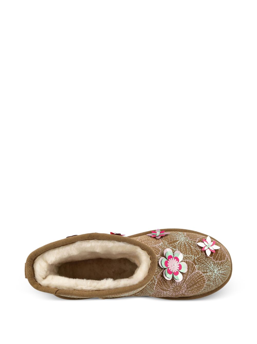 UGG Boots Beige Recycled Wool