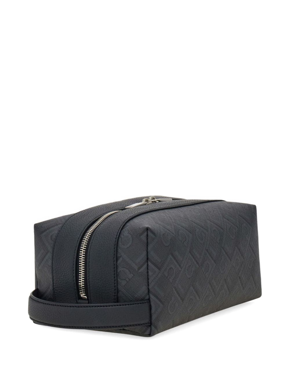 Ferragamo Wallets Black Fabric Calf Leather
