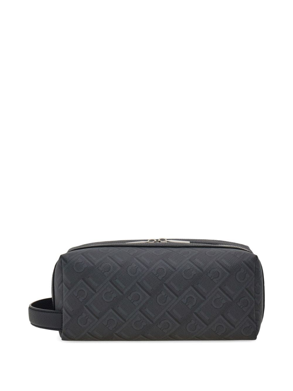 Ferragamo Wallets Black Fabric Calf Leather