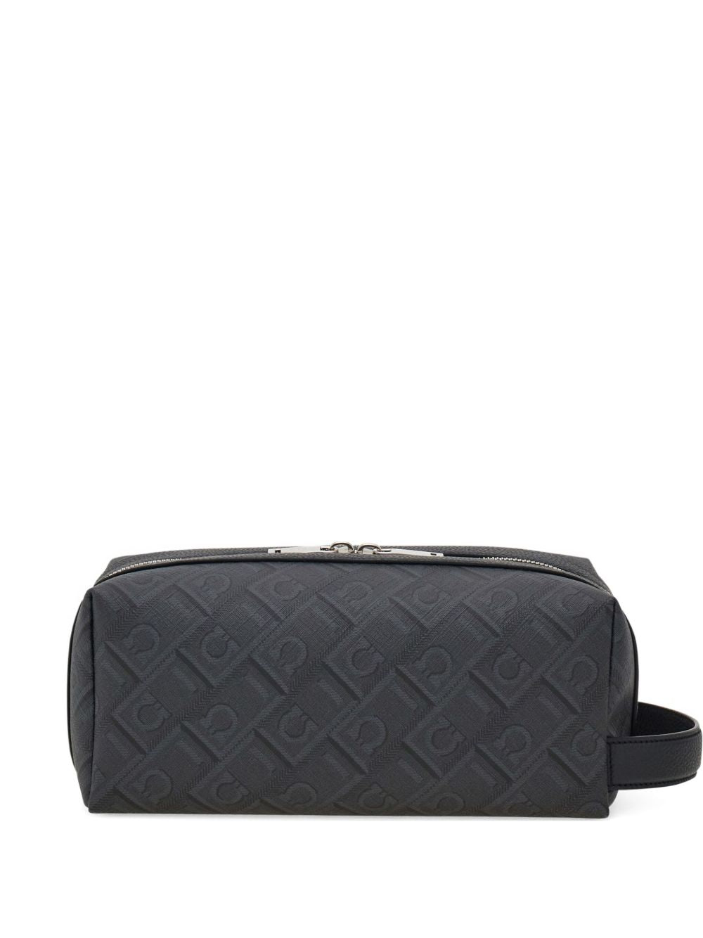 Ferragamo Wallets Black Fabric Calf Leather