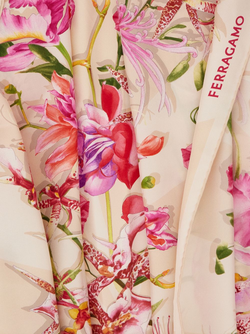 Ferragamo Scarfs Pink Silk