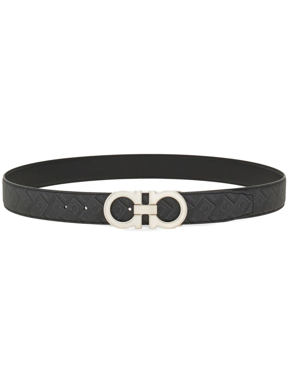 Ferragamo Belts Grey Calfskin