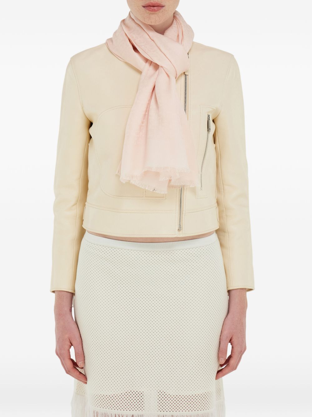 Ferragamo Scarfs Pink Silk