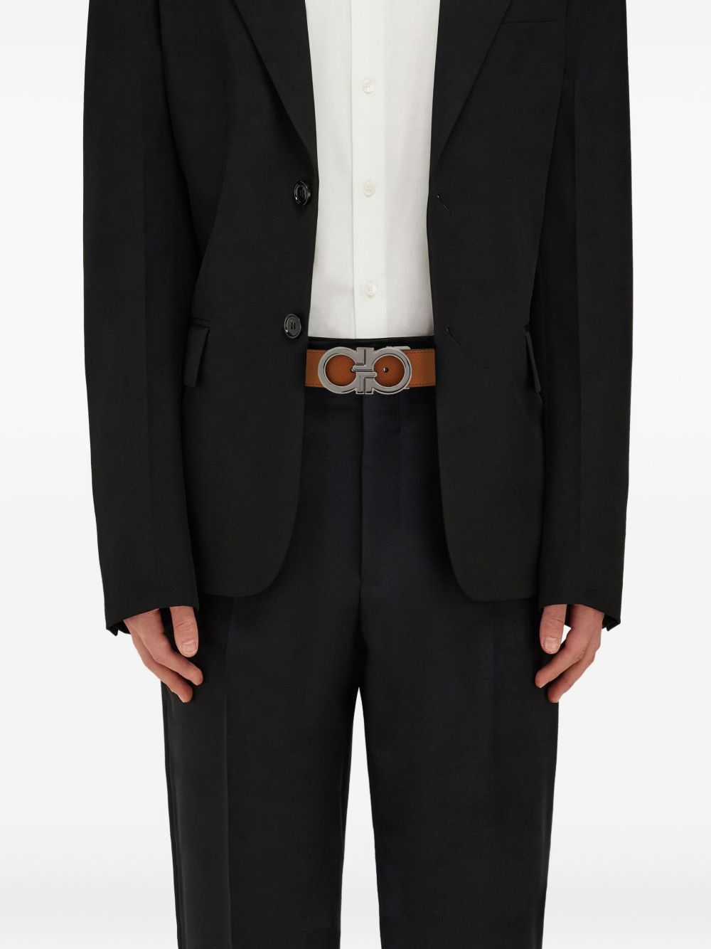 Ferragamo Belts Leather Brown Calf