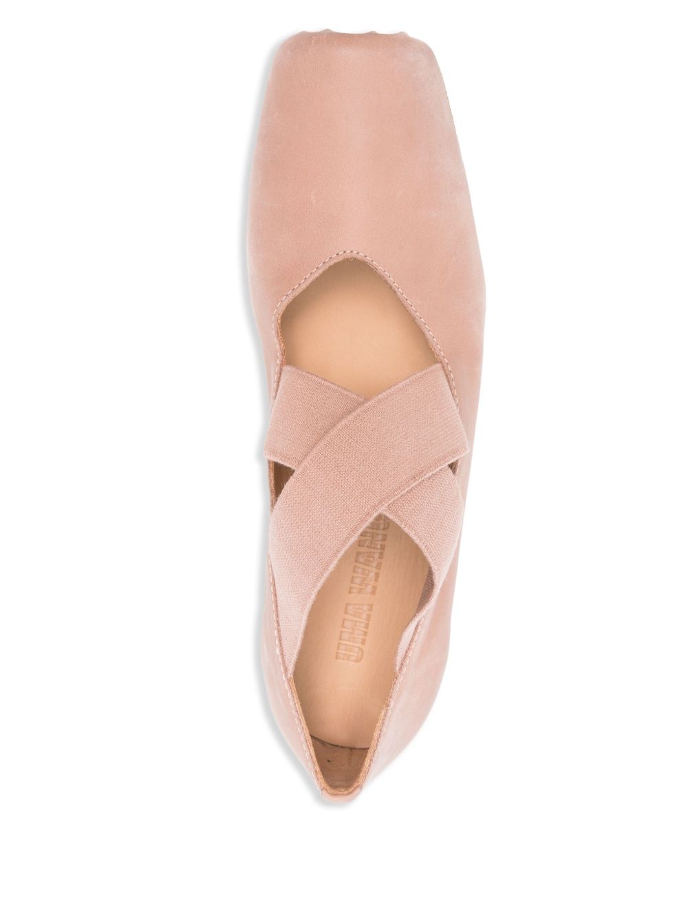 Uma Wang Flat Shoes Powder Calf Laether