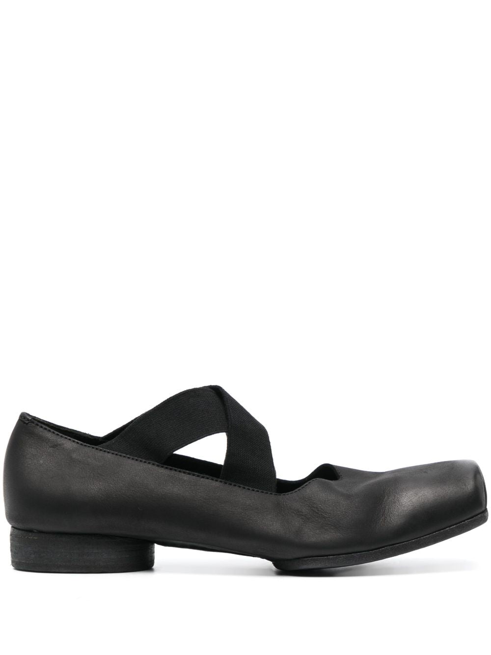 Uma Wang Flat shoes Black Calf Leather