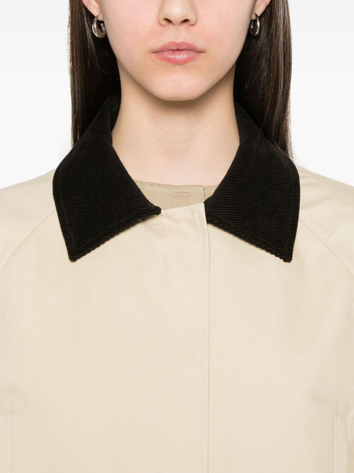TOTEME MAIN Jackets Beige Organic Cotton