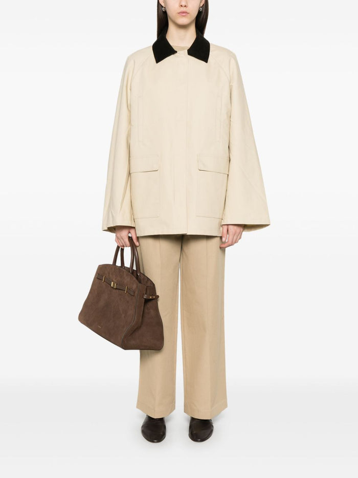 TOTEME MAIN Jackets Beige Organic Cotton