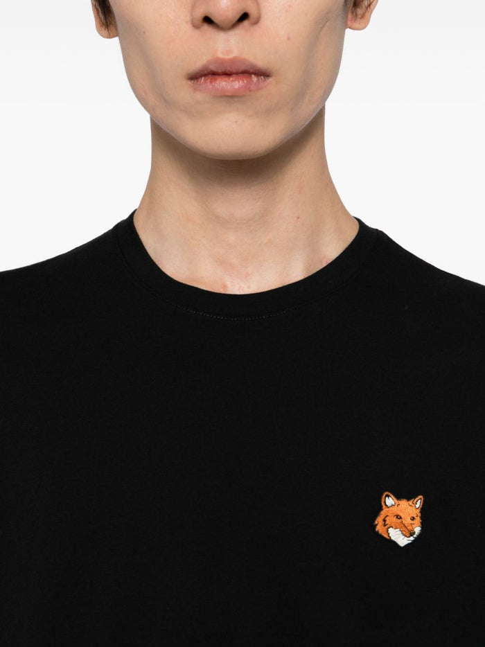 MAISON KITSUNE T-shirts and Polos Black Cotton