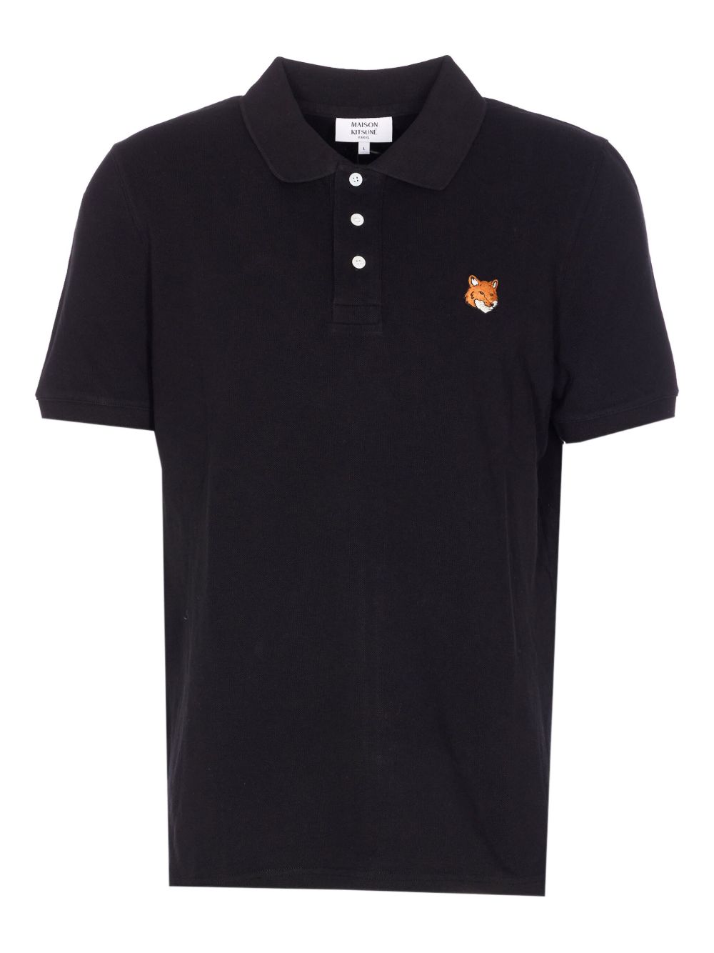Maison Kitsune T-Shirts And Polos Black Cotton