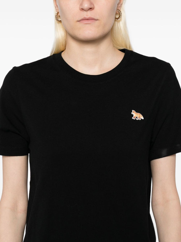 MAISON KITSUNE T-shirts and Polos Black Cotton