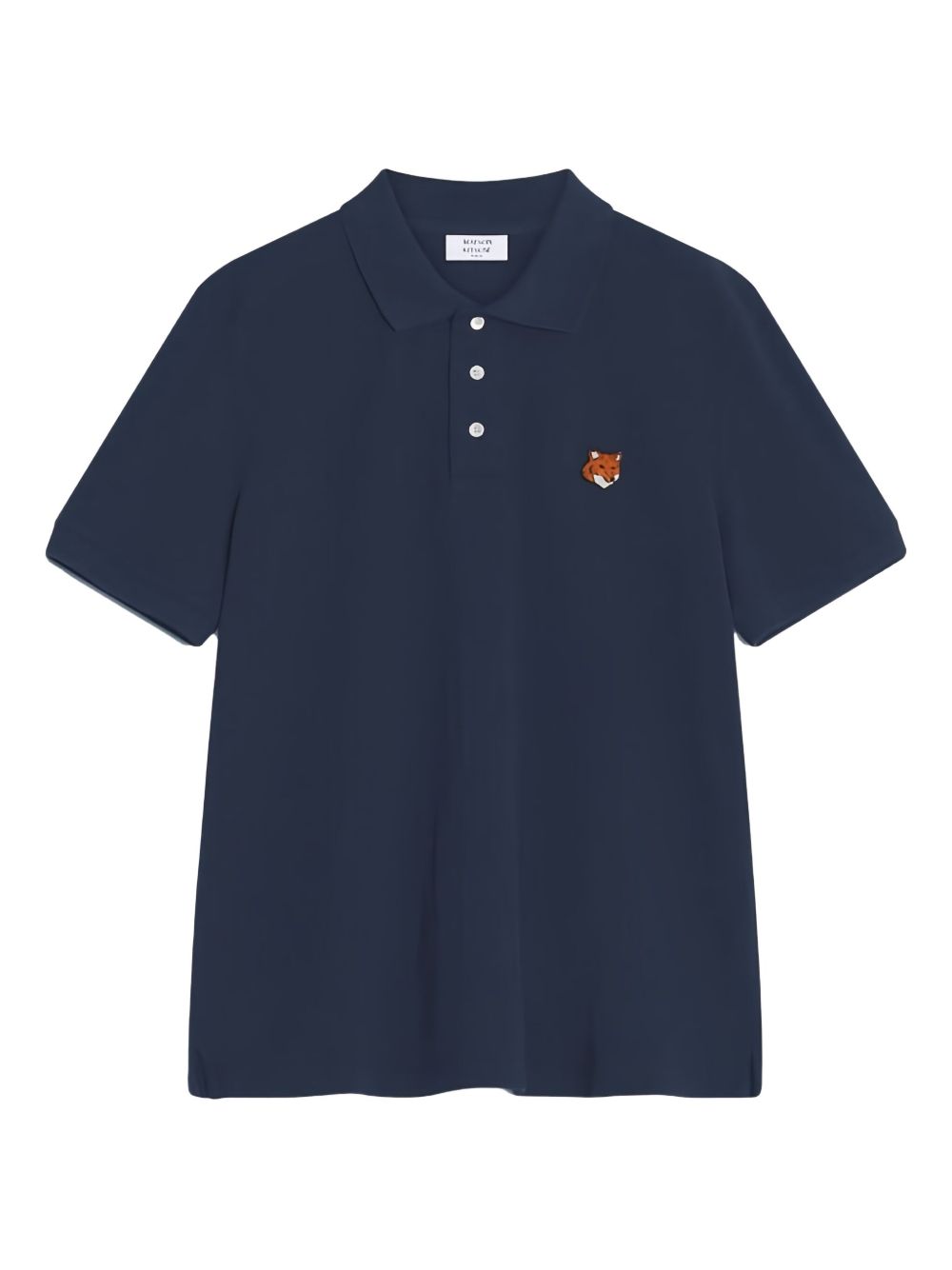 Maison Kitsune T-Shirts And Polos Blue Cotton