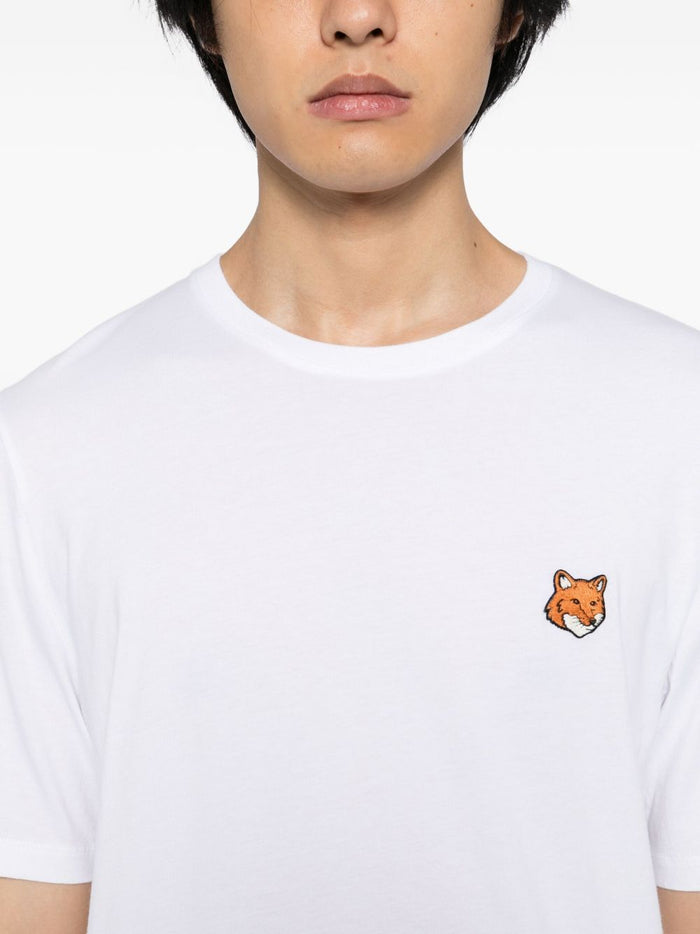 MAISON KITSUNE T-shirts and Polos White Cotton