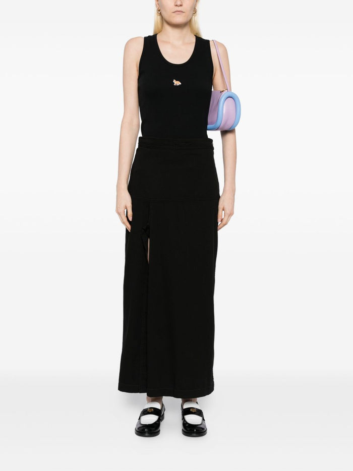 MAISON KITSUNE Top Black Cotton