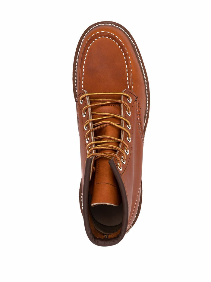 Red Wing Boots Leather Brown Upper