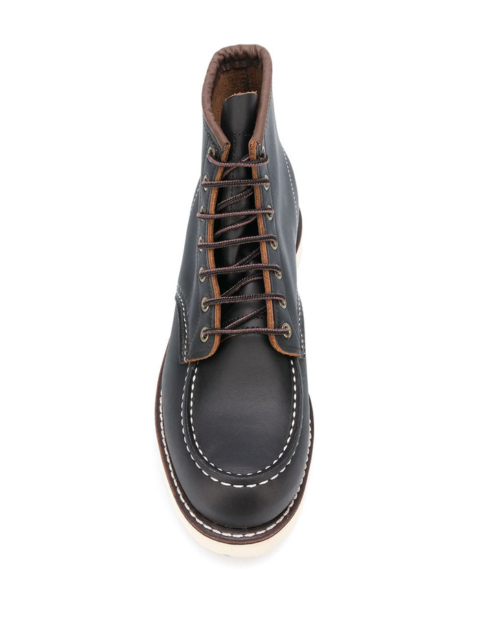 Red Wing Boots Black Calf Leather