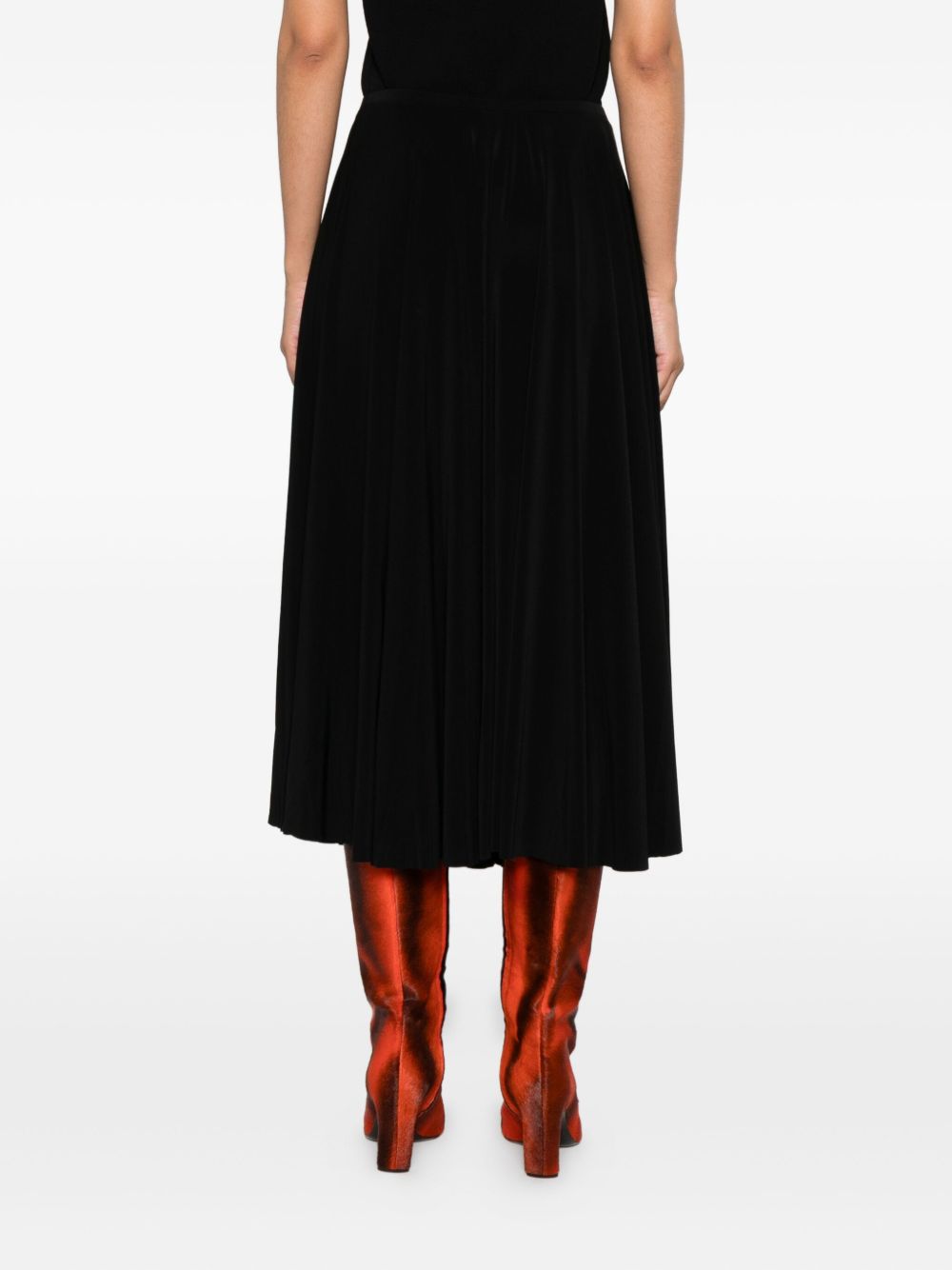 Norma Kamali Skirts Black Polyester Elastane