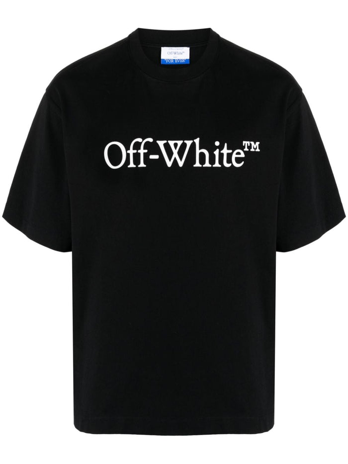 Off White T-shirts and Polos Black Cotton