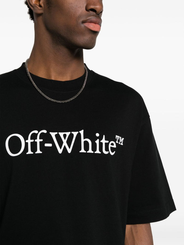 Off White T-shirts and Polos Black Cotton