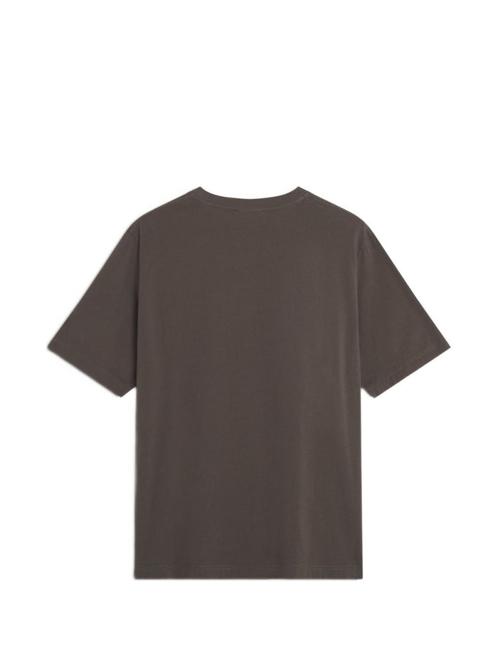 MAISON KITSUNE T-shirts and Polos Brown Organic Cotton