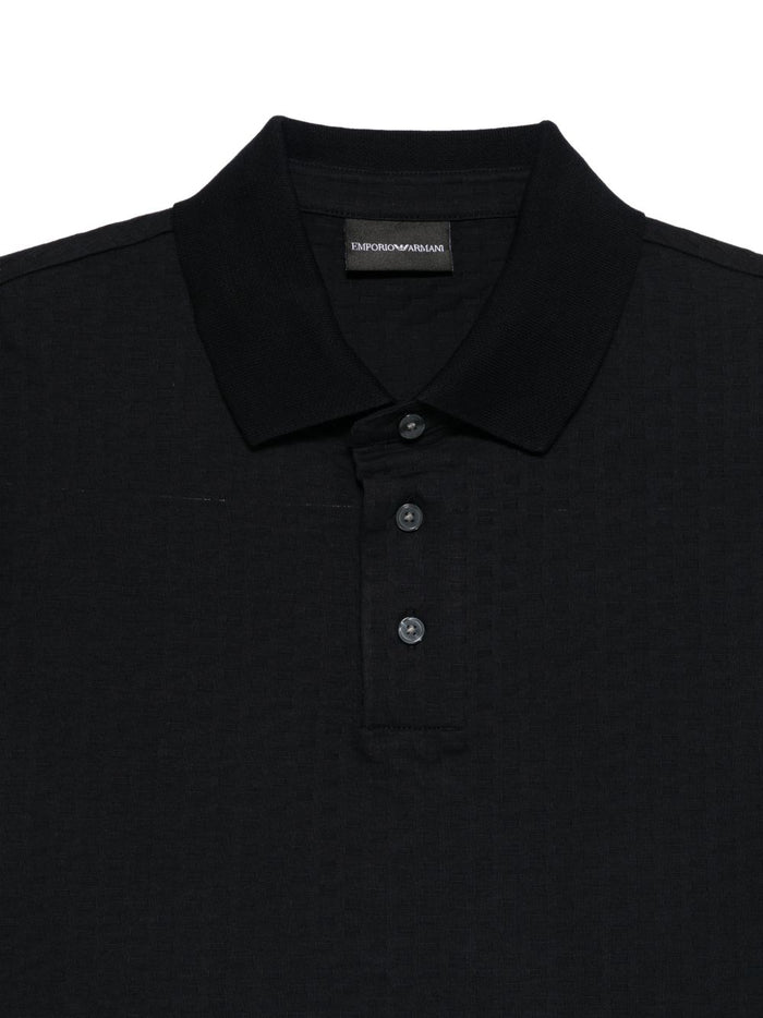 Emporio Armani T-shirts and Polos Blue Cotton
