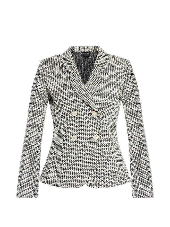 Emporio Armani Jackets Beige Elastane