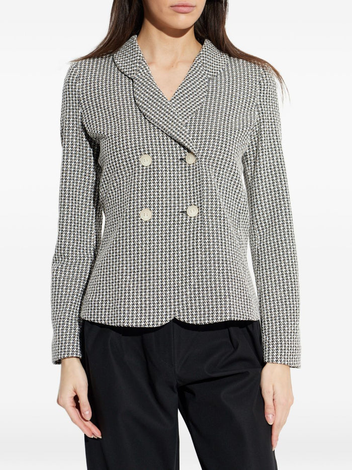 Emporio Armani Jackets Beige Elastane